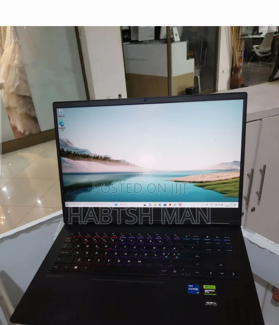 New Laptop HP Omen 16 16GB Intel Core I7 SSD 512GB