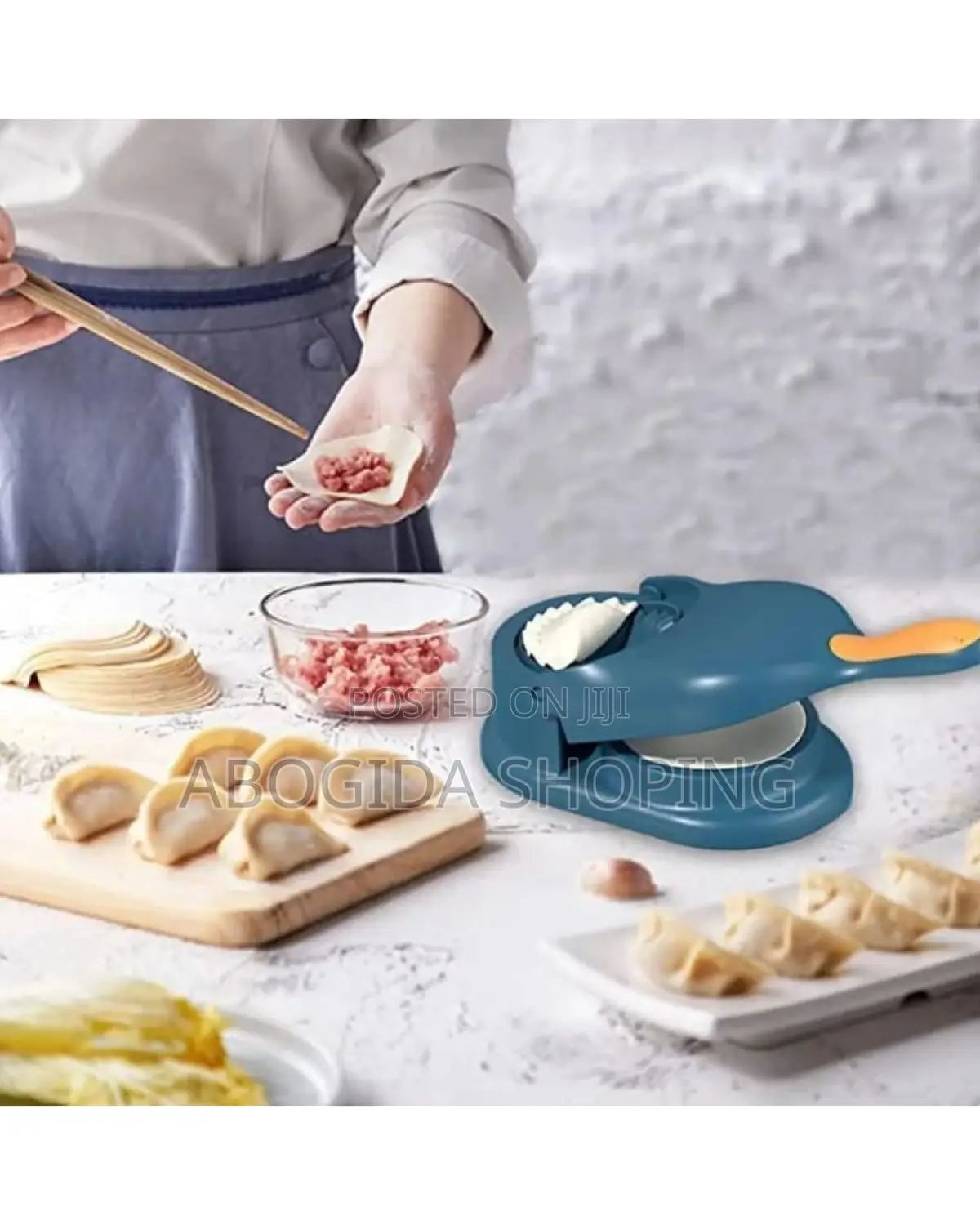 DUMPLING Maker 
 እንደ ሳምቡሳ የመሳሰሉ