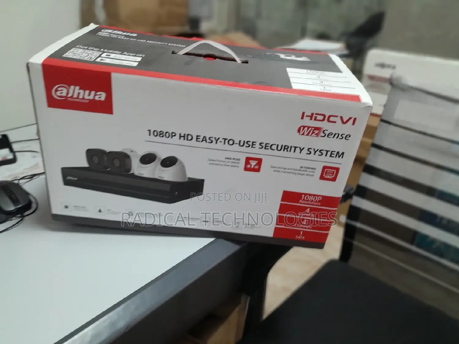 Dahua 4 በ 1 ኪት ካሜራ