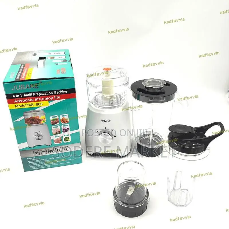 Jubake 4 in 1 Multi Preparation Machine