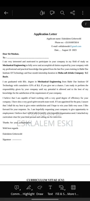 Part-Time Weekend CV