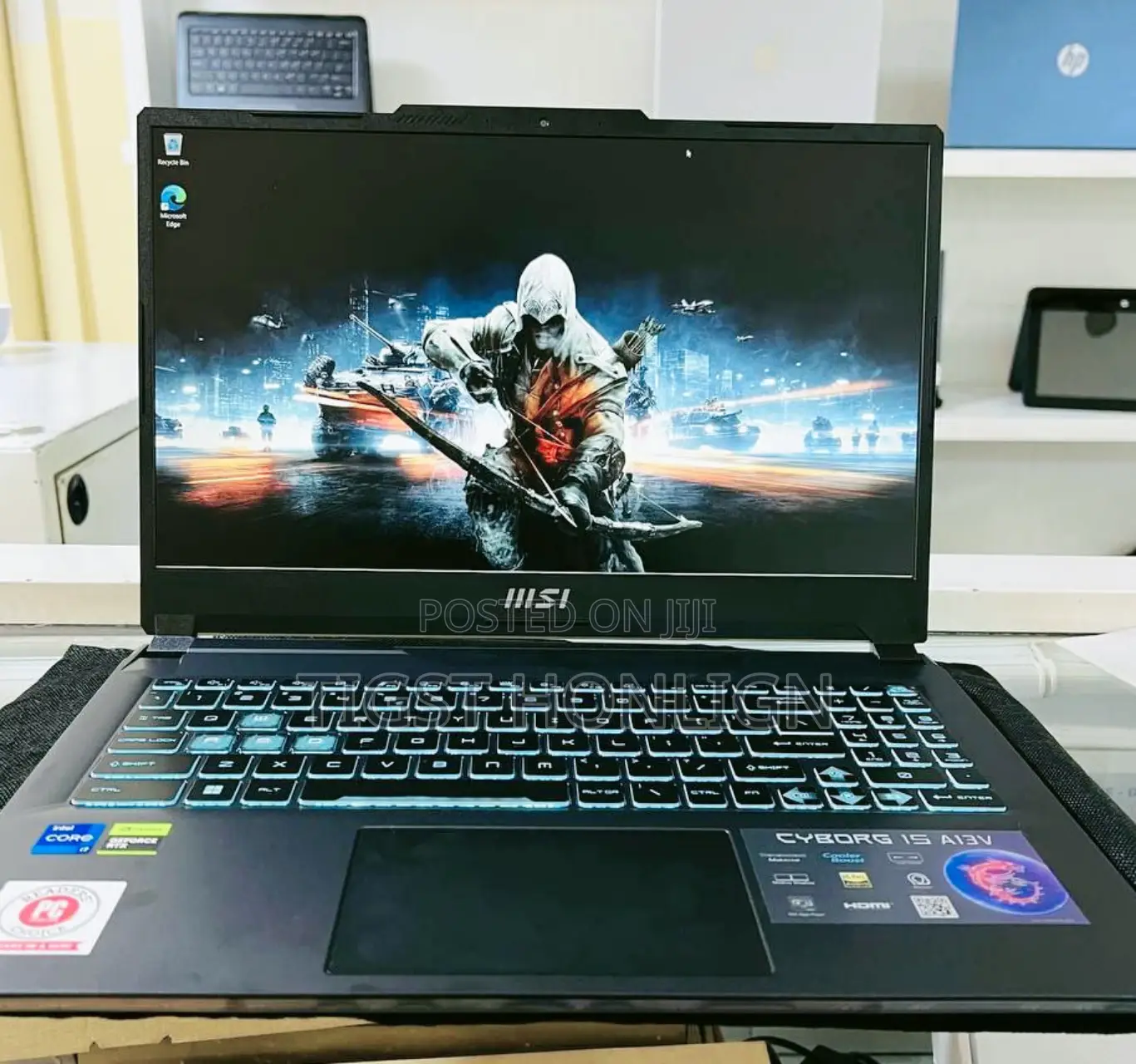 New Laptop MSI GF63 16GB Intel Core I7 SSD 512GB