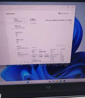 New Laptop HP Victus 15 16GB Intel Core I7 SSD 512GB