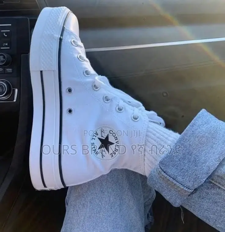 High Master Quality All Star Converse Taylor White Shoes