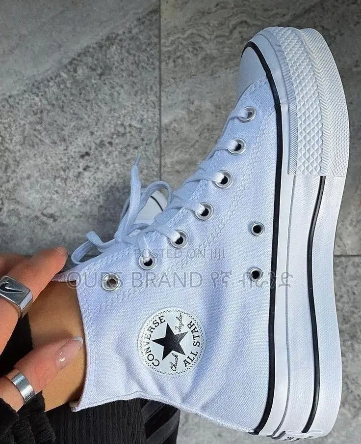 High Master Quality All Star Converse Taylor White Shoes