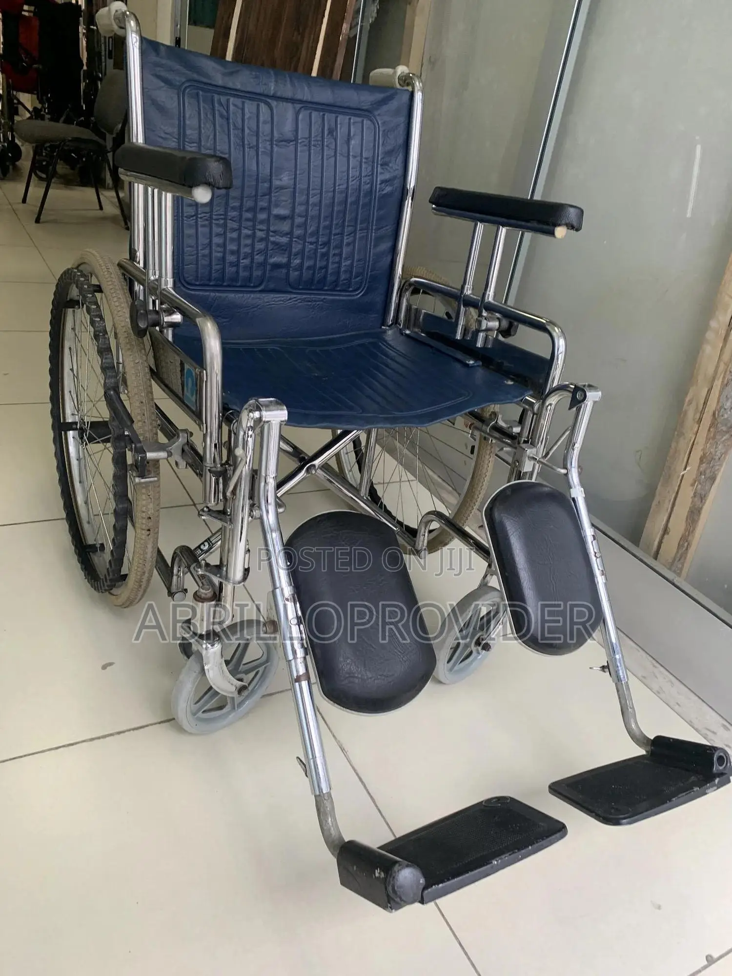 Self Drive Wheelchair With Footrest | Used Online Shopping