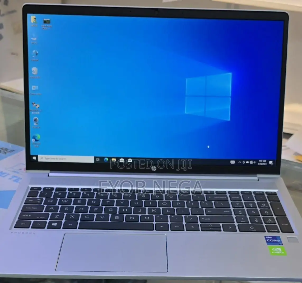 New Laptop HP Probook 11 EE G1 16GB Intel Core I7 SSD 512GB