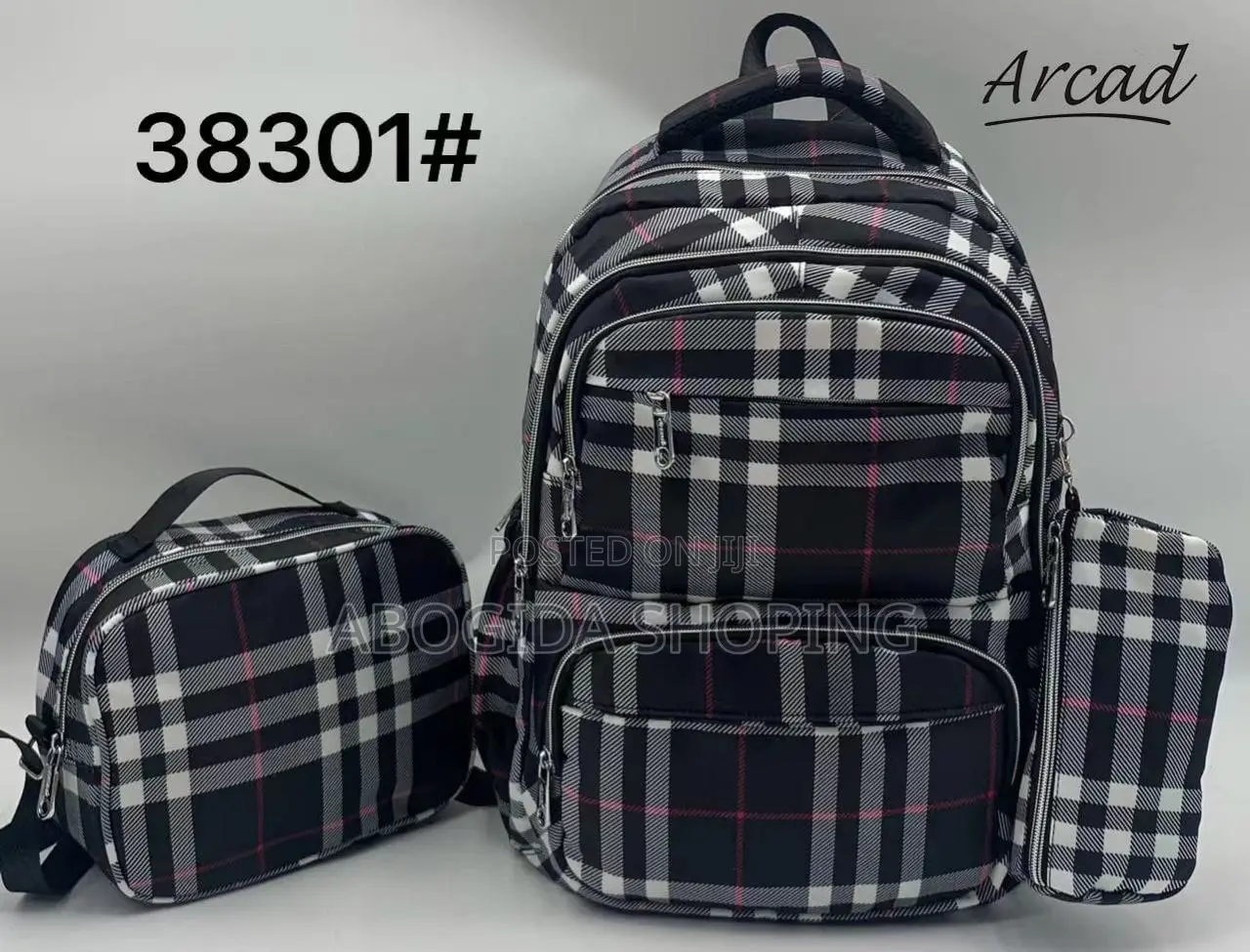 3pcs Arcad Backpack