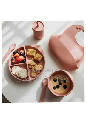 Photo - Silicone Baby Feeding Set