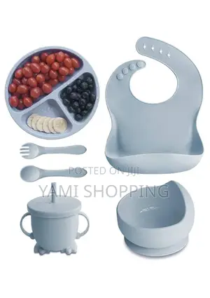 Photo - Silicone Baby Feeding Set