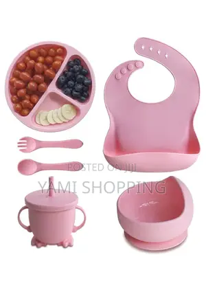 Photo - Silicone Baby Feeding Set