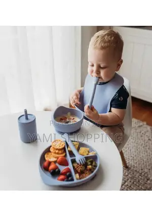 Photo - Silicone Baby Feeding Set