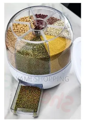 Photo - 360° የሚሽከረከር የጥራጥሬ ማስቀመጫ