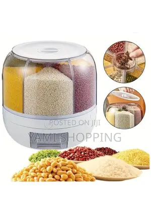 Photo - 360° የሚሽከረከር የጥራጥሬ ማስቀመጫ