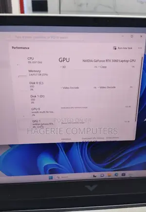 New Laptop HP Victus 15 16GB Intel Core I7 SSD 512GB