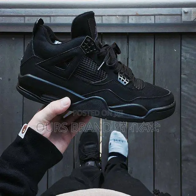 Master Quality Air Jordan 4 Black Cat