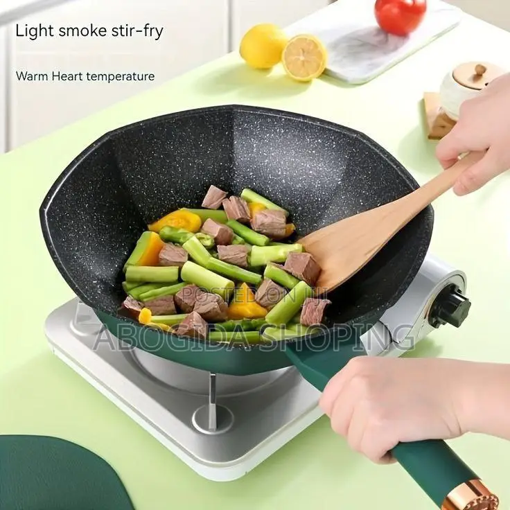32cm Non Stick Pan
ባለ ክዳን መጥበሻ