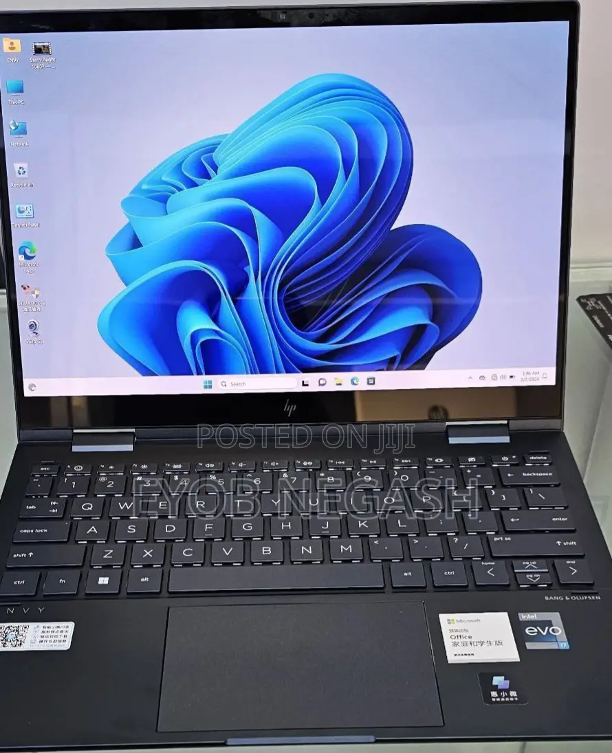 New Laptop HP Envy X360 16GB Intel Core I7 SSD 1T