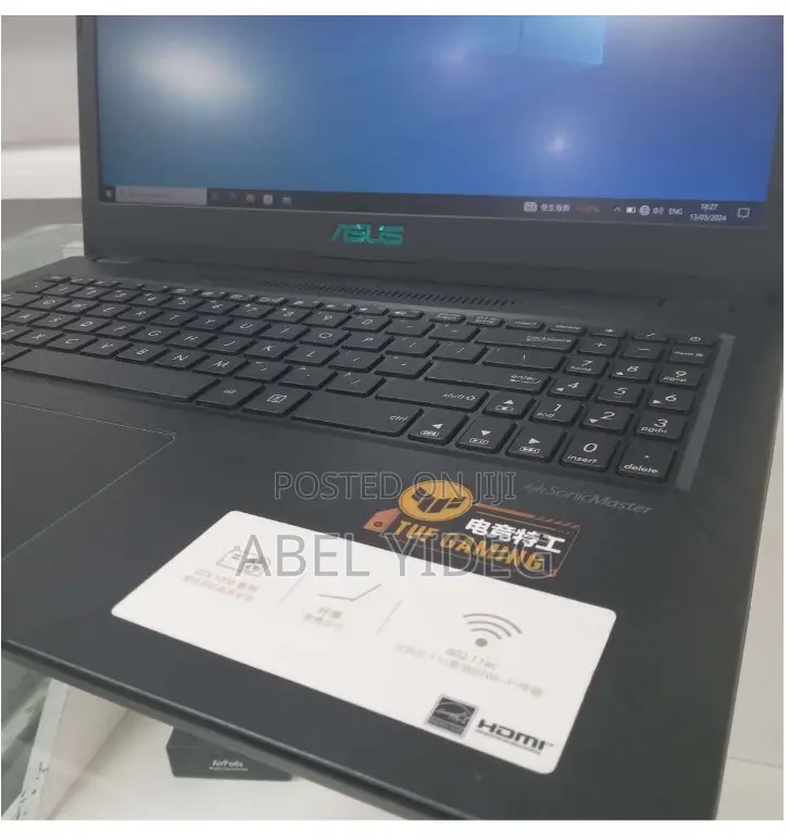New Laptop Asus TUF Dash F15 8GB AMD Ryzen 5 SSD 256GB