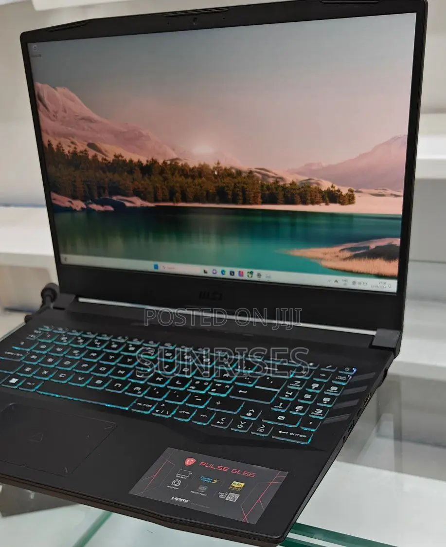 New Laptop MSI Pulse GL66 16GB Intel Core I7 SSD 512GB