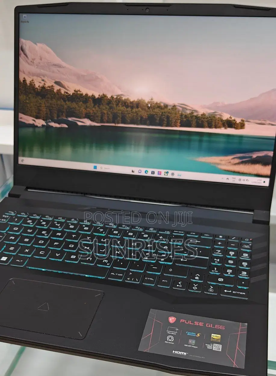 New Laptop MSI Pulse GL66 16GB Intel Core I7 SSD 512GB