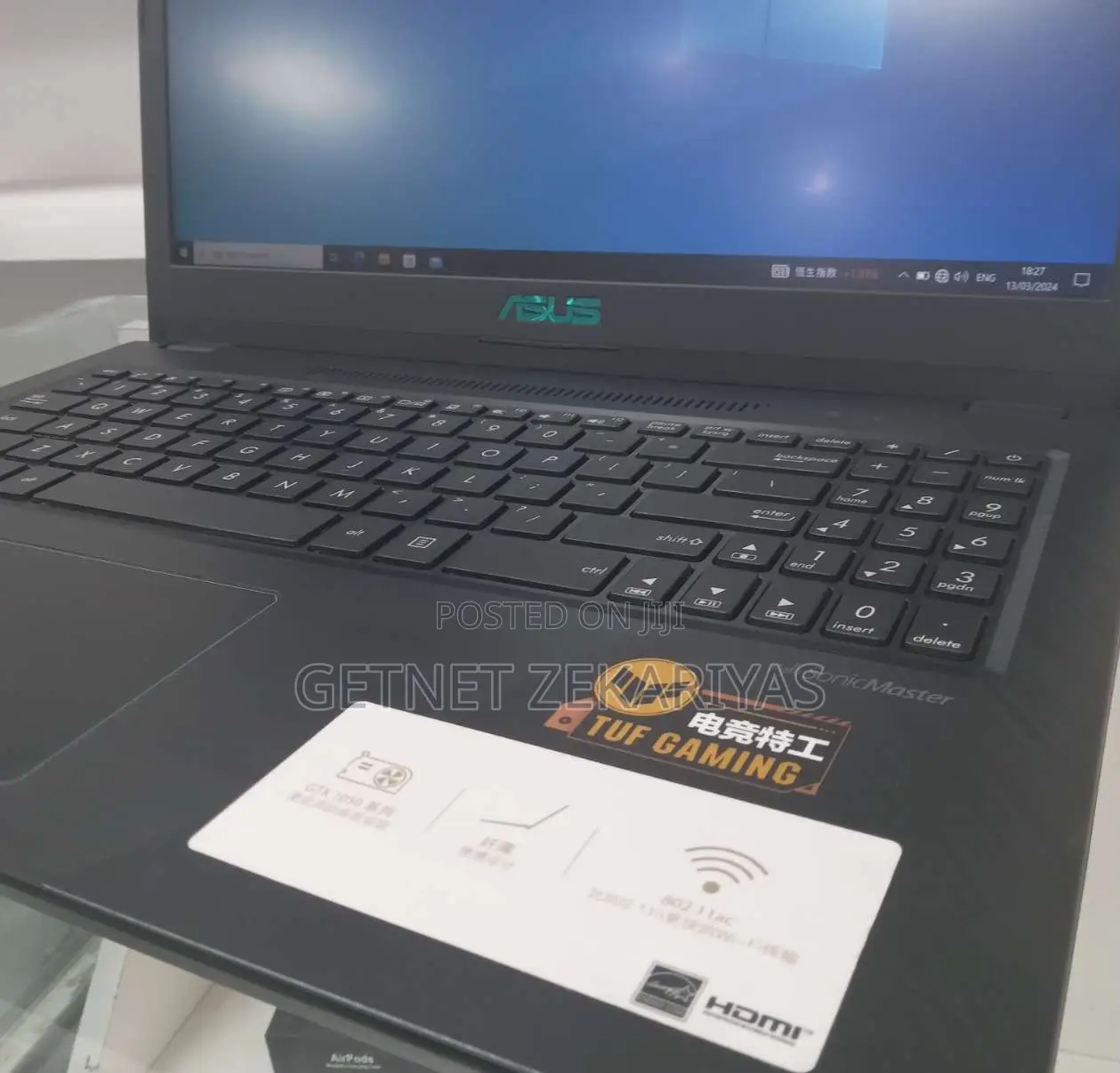 New Laptop Asus ROG Strix G15 8GB AMD Ryzen 5 SSD 256GB