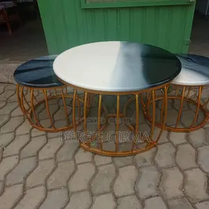 3pc ኢፖክሲ የመሀል ጠረጴዛ