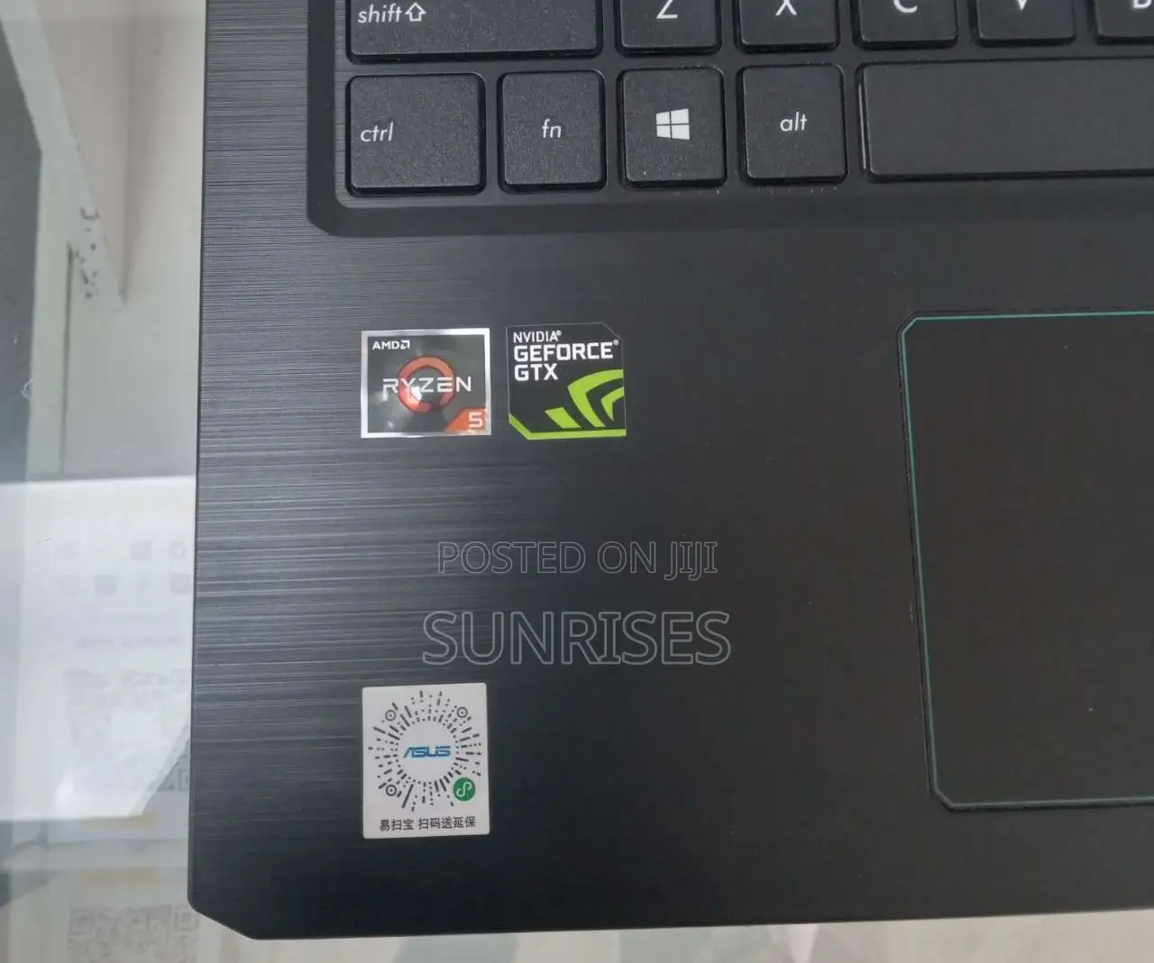 New Laptop Asus TUF Dash F15 8GB AMD Ryzen 5 SSD 256GB