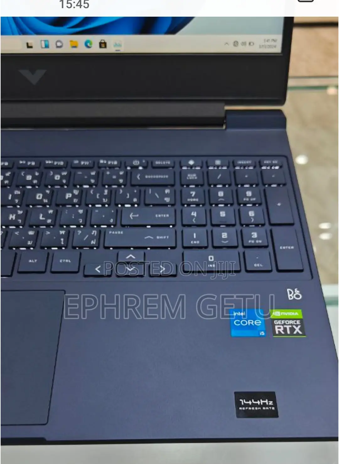 New Laptop HP Victus 15 8GB Intel Core I5 SSD 512GB