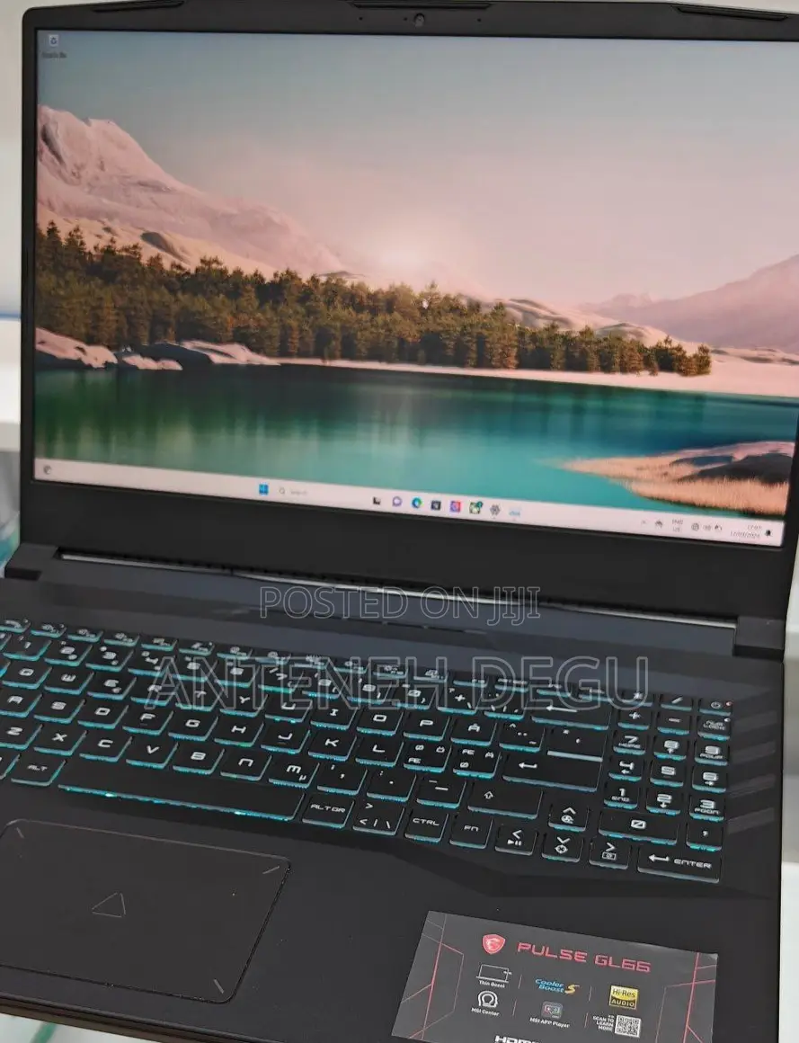 New Laptop MSI Pulse GL66 16GB Intel Core I7 SSD 1T