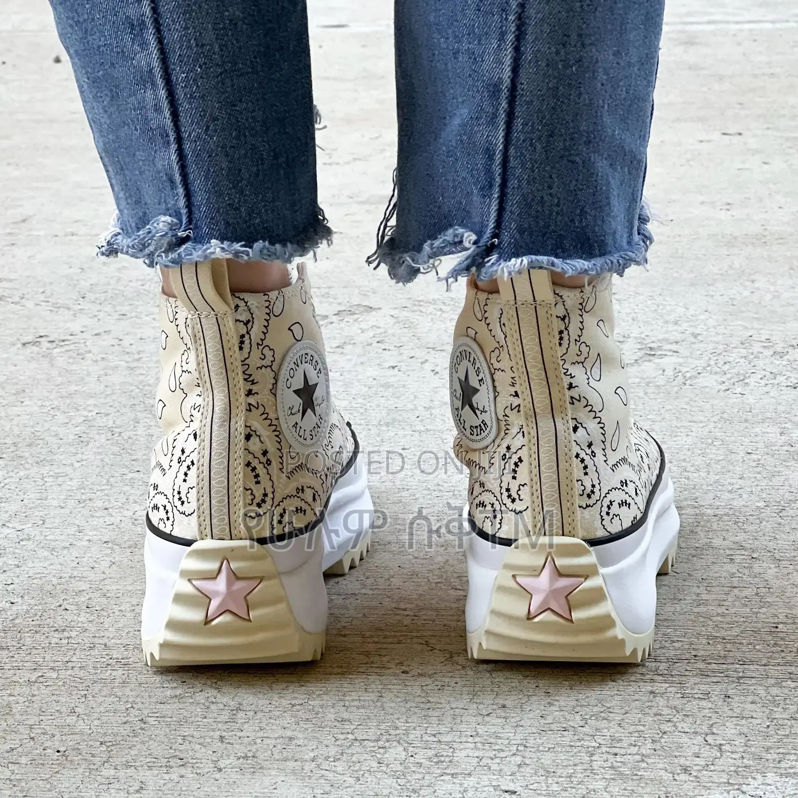 Original Converse All Star Chuck Taylor Run Star Hike Shoes