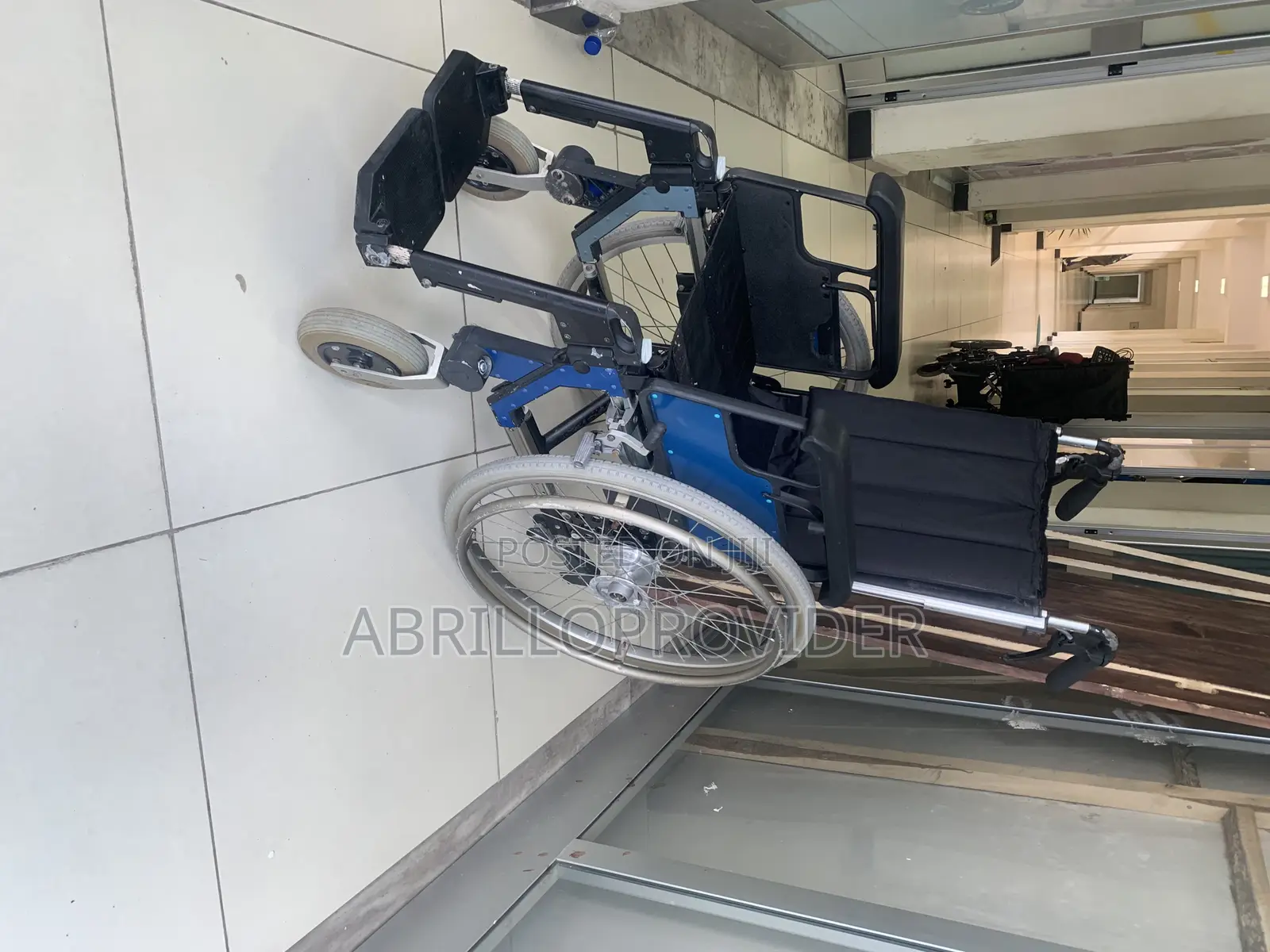 Portable Folding Wheelchair, Travel Wheelchair|Used Wheel