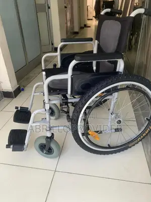 Folding Wheelchair, Travel Wheelchair With Handbrake|Used