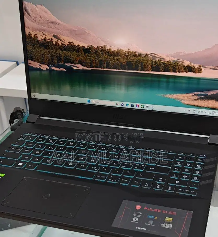 New Laptop MSI Pulse GL66 16GB Intel Core I7 SSD 1T