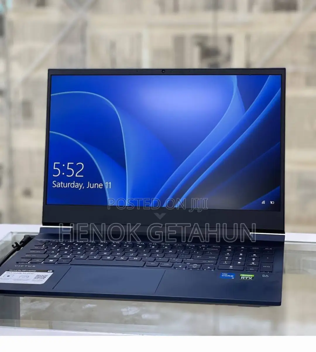 New Laptop HP Victus 16 8GB Intel Core I5 SSD 512GB