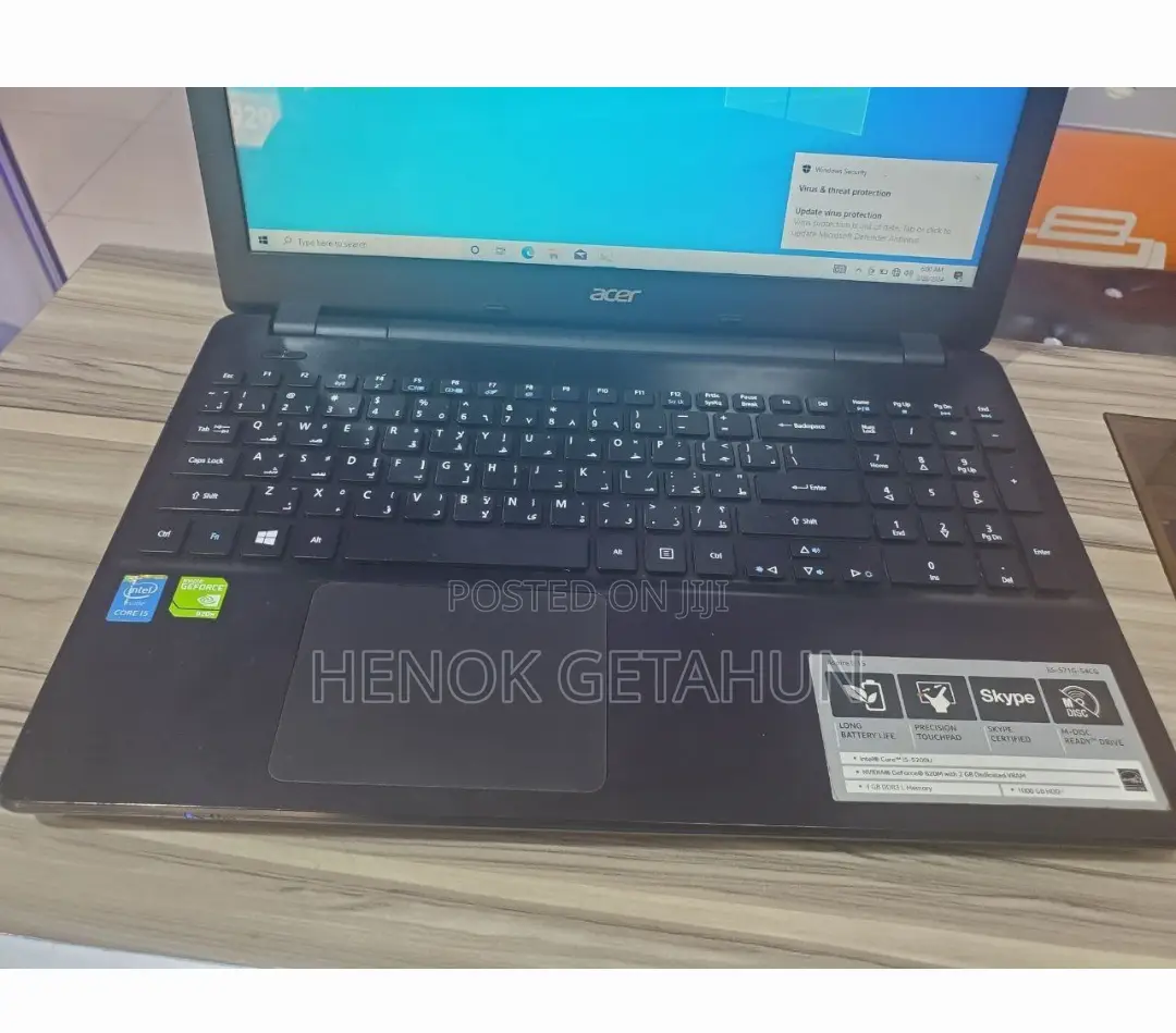 New Laptop Acer Aspire 1 8GB Intel Core I5 SSD 500GB