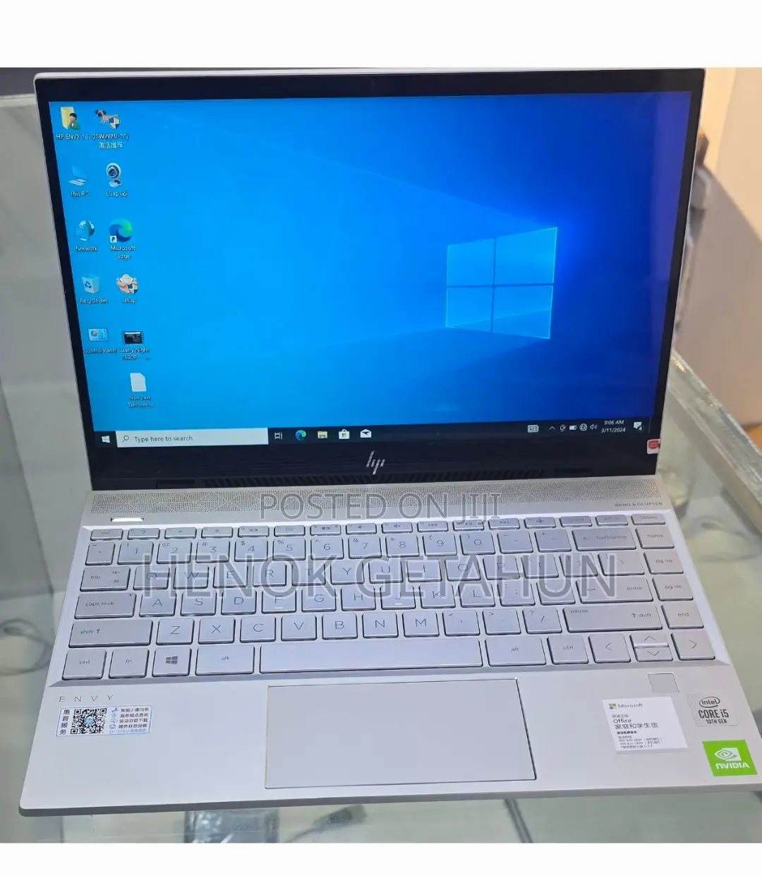 New Laptop HP Envy X360 15t 8GB Intel Core I5 SSD 512GB