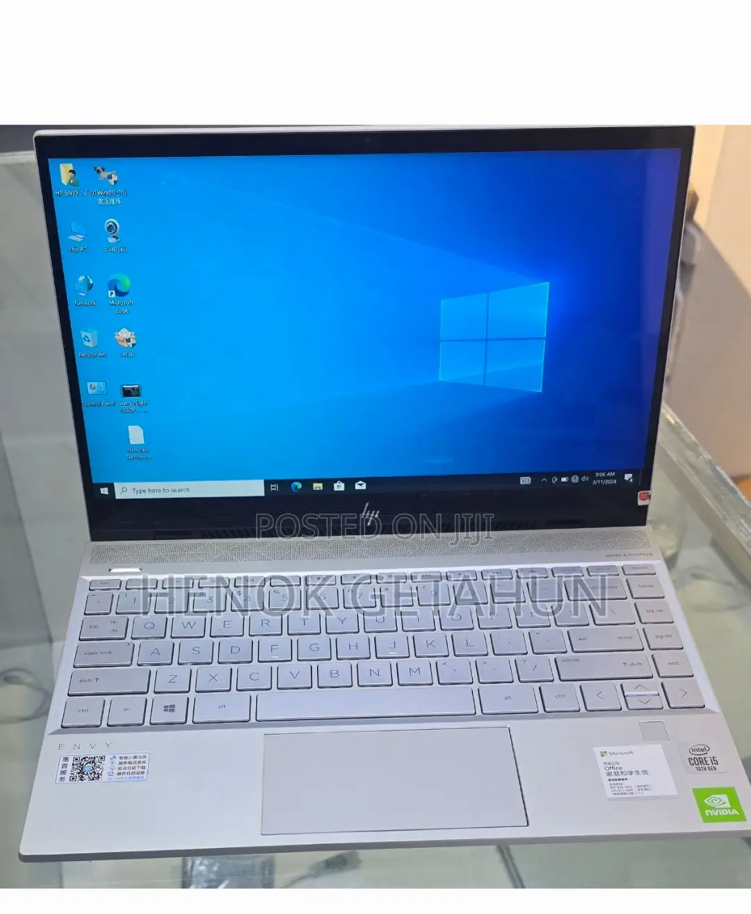 New Laptop HP Envy X360 15t 8GB Intel Core I5 SSD 512GB