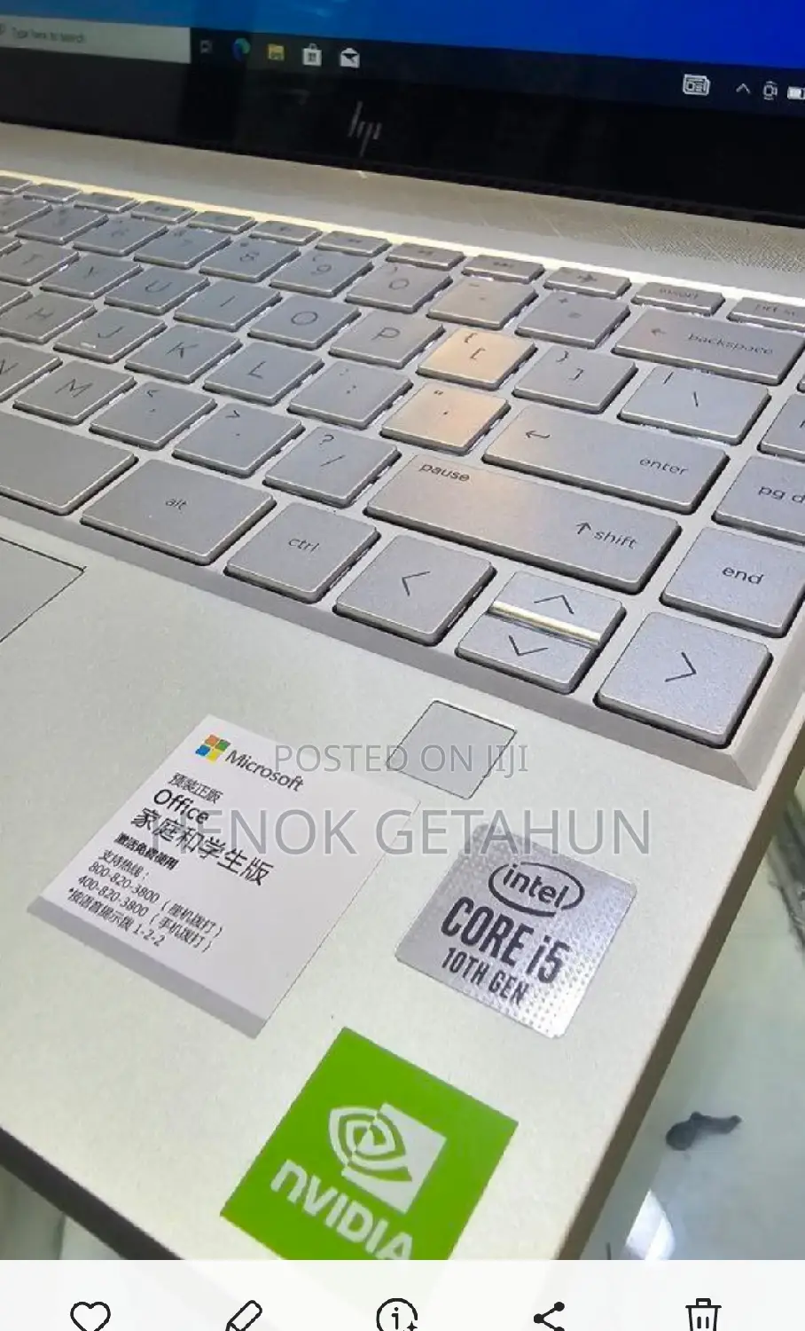 New Laptop HP Envy X360 15t 8GB Intel Core I5 SSD 512GB