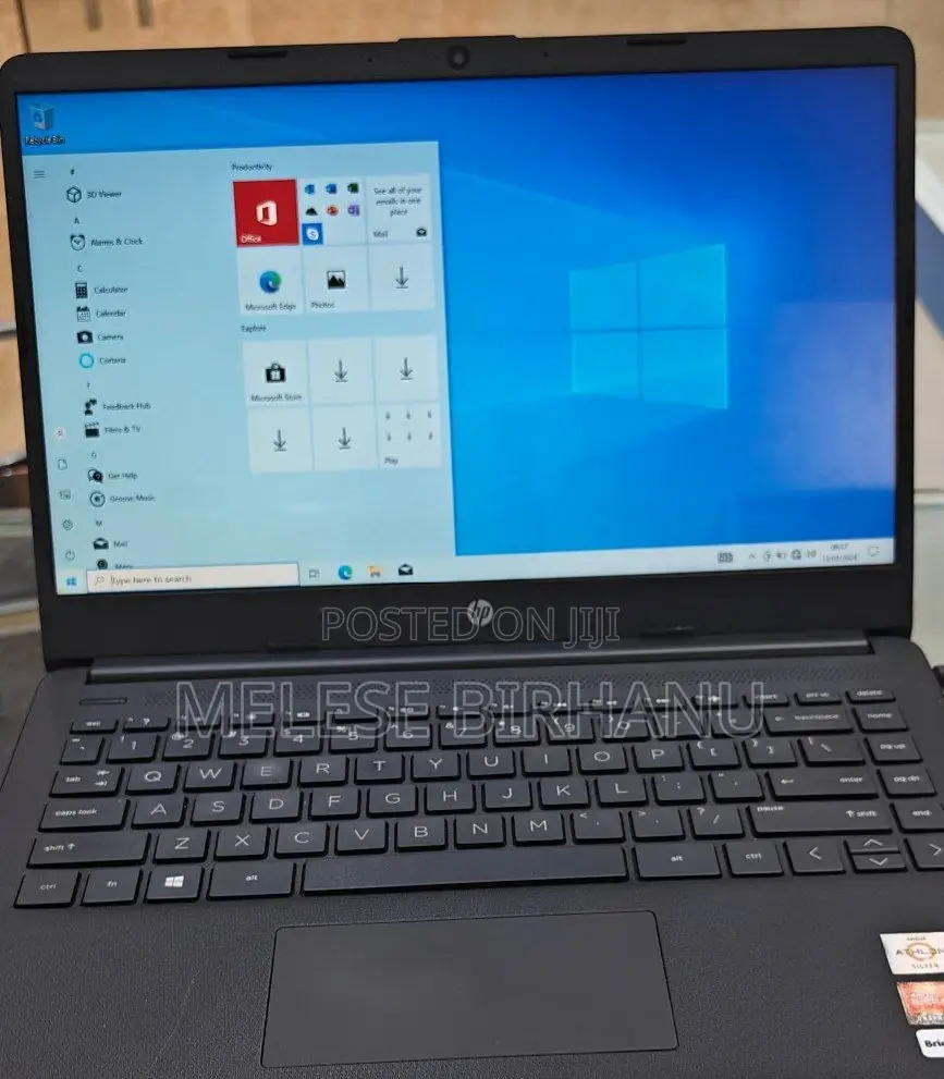 New Laptop HP 8GB AMD SSD 512GB
