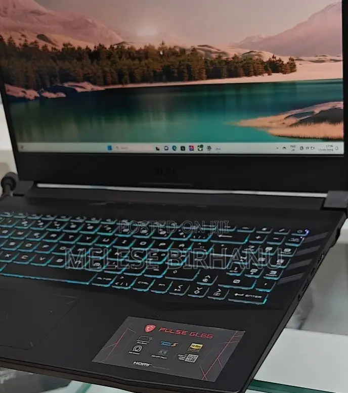New Laptop MSI 16GB Intel Core I7 SSD 512GB