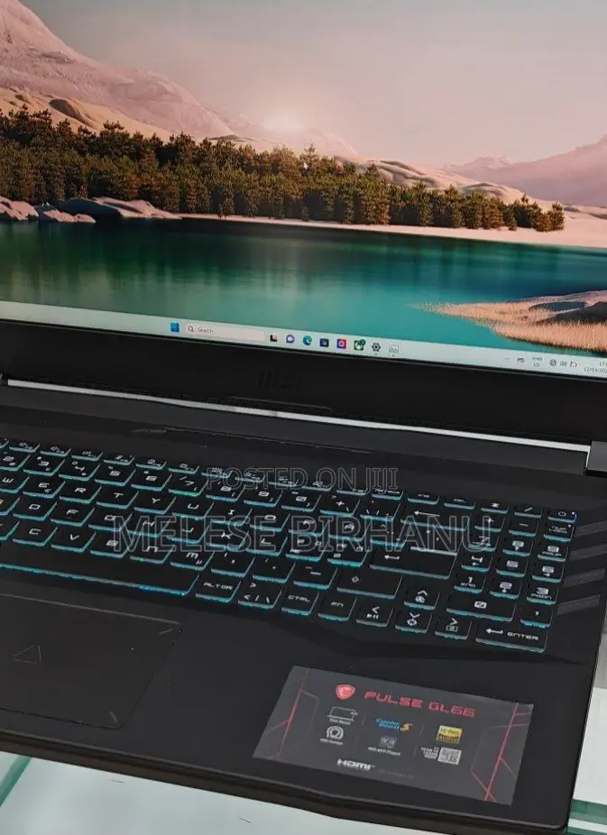 New Laptop MSI 16GB Intel Core I7 SSD 512GB