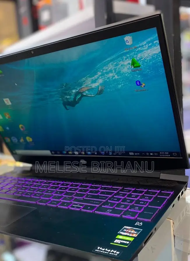 New Laptop HP 8GB AMD Ryzen 5 SSD 512GB