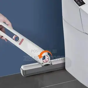 Portable Mini Squeeze Mop በራሱ የሚጨምቅ መወልወያ