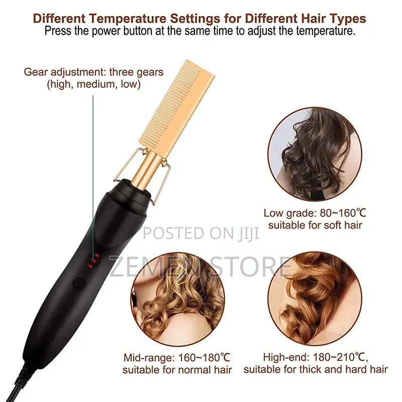 Professional #All-hair Type Hair Styler And Straightener