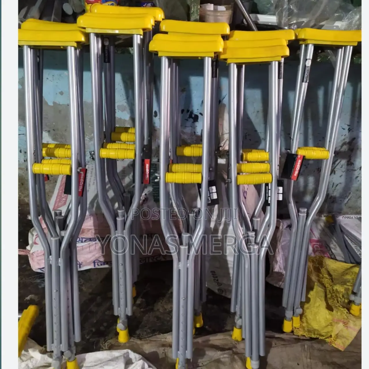 Crutches Aluminum –Post Injury/Surgery Support for Men