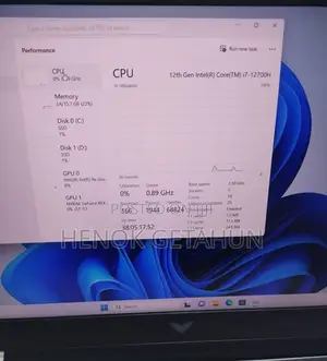 New Laptop HP Victus 15 16GB Intel Core I7 SSD 512GB