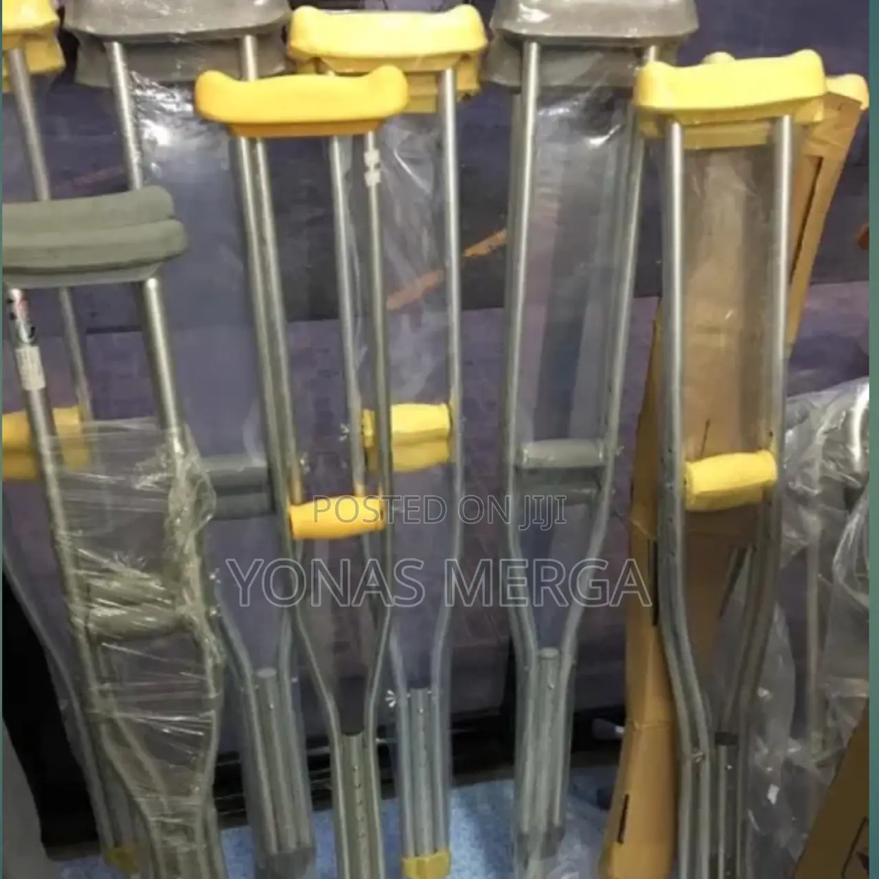 Crutches Vissco Astra Under Arm Crutches Aluminium, Crutches