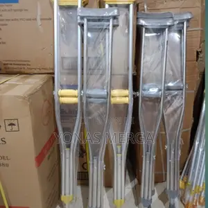 Photo - Crutches FASTWELL Lightweight Adjustable Crutches Walk Stick