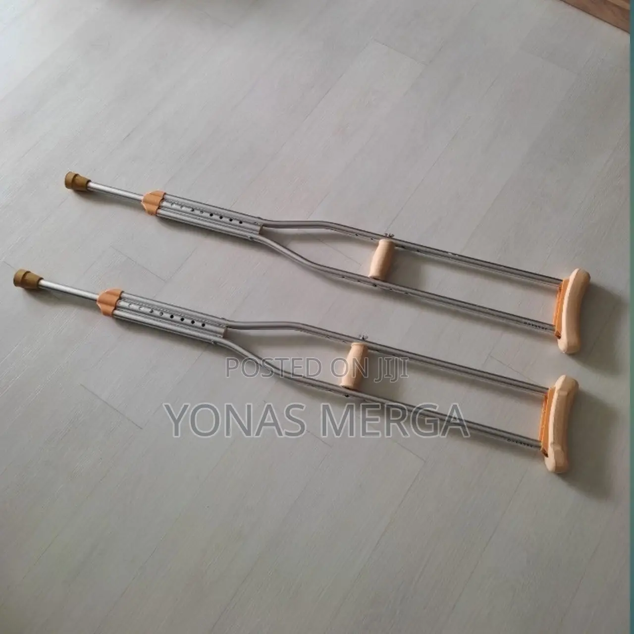 Auxiliary Crutches _LUCKYERMORE Aluminum Underarm Crutches